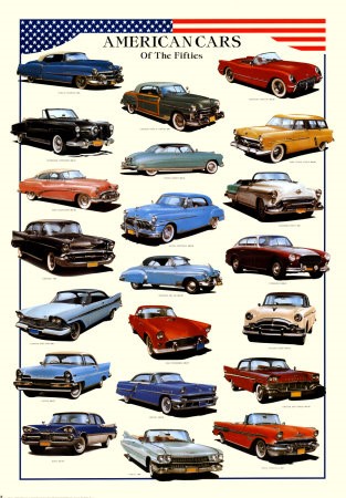 American cars of the 50s